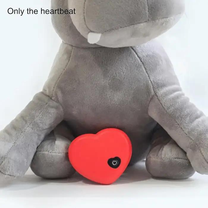 Jouet en peluche battement de cœur pour animaux de compagnie