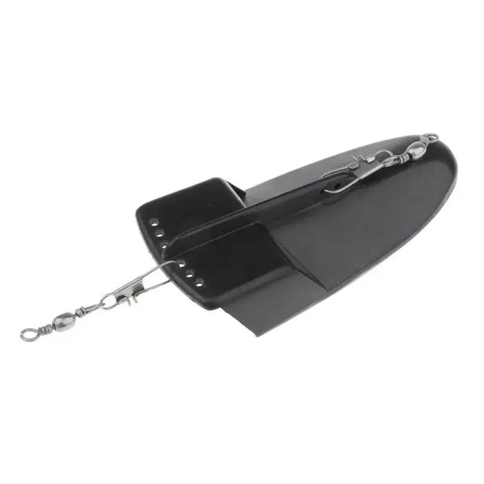 Planche de plongée à la traîne paravane pour pêcheurs, plomb de plomb, durables et personnalisables en blanc, bleu ou noir