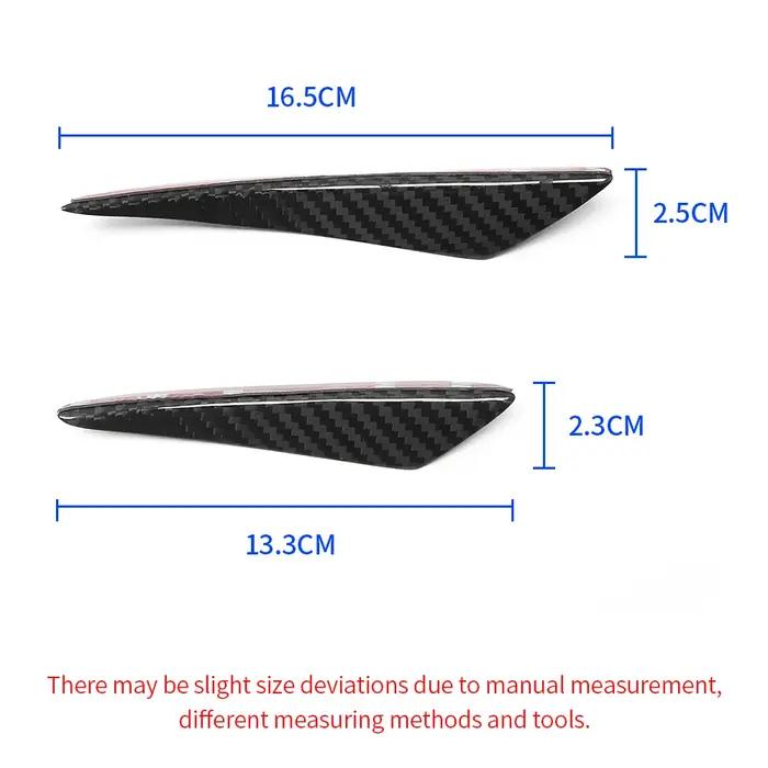 Pour BMW M2 E90 E92 M3 M5 M6 E93 F10 F12 F13 F16 F87 accessoires en Fiber de carbone pare-chocs avan