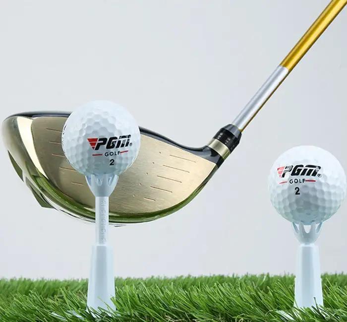 Support de balle de golf réglable et souple, 2 pièces, anti-vol, autoportant, pour le sport, QT019