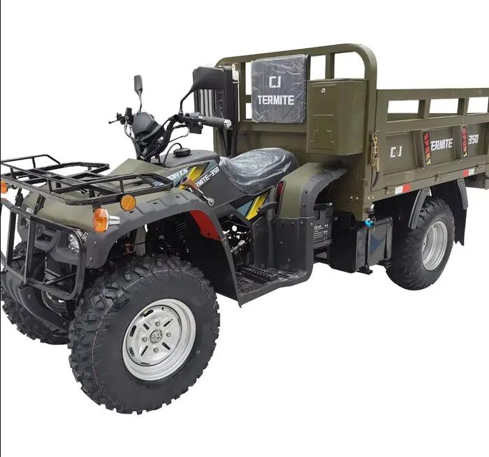 Quad tout-terrain, moto à quatre roues tout-terrain, ATV agricole, quad moto cargo, ATV agricole ave