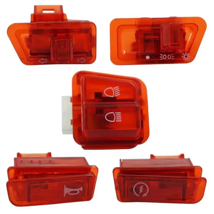 Kit de boutons de commutation pour moto