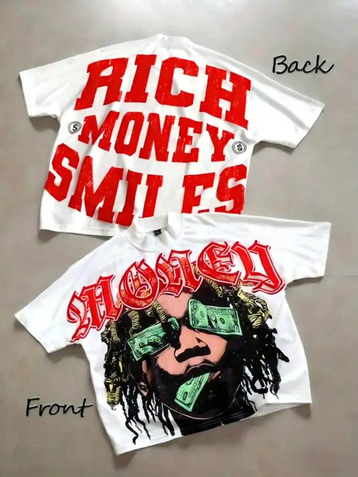 T-shirt homme été européen et américain