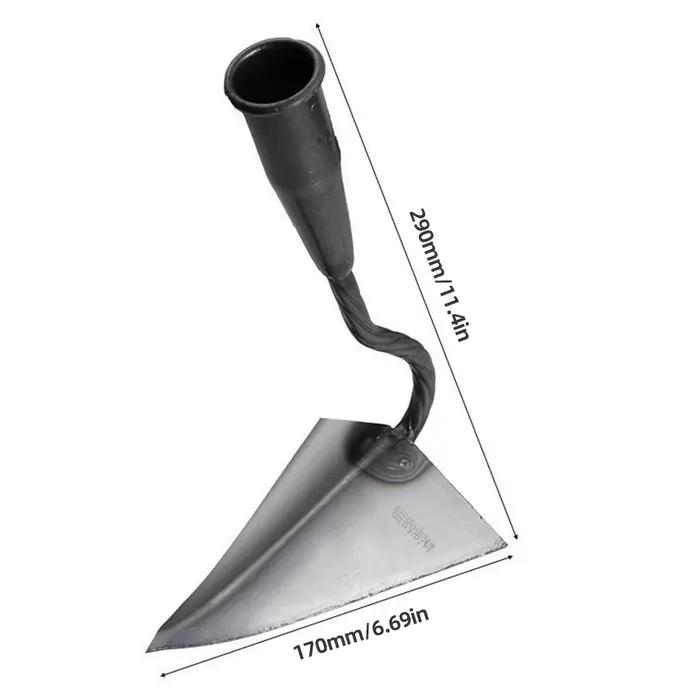 Outils agricoles, houes triangulaires à petite pointe