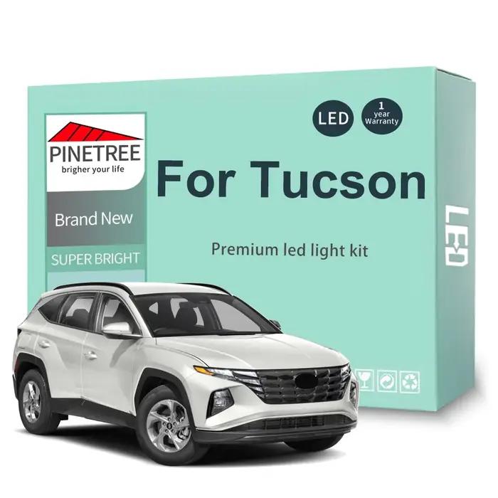 Kit d'éclairage intérieur LED Canbus pour Hyundai Tucson NX4 2021 2022 2023 2024, lampe de plaque d'