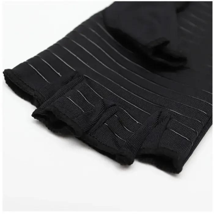 Gants d'arthrite à Compression, soulagement des demi-doigt, Fiber d'ions de cuivre, gants de protect