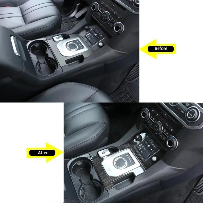 Pour Land Rover Discovery 4 LR4 2010-2016 ABS Console centrale de voiture cadre de changement de vit