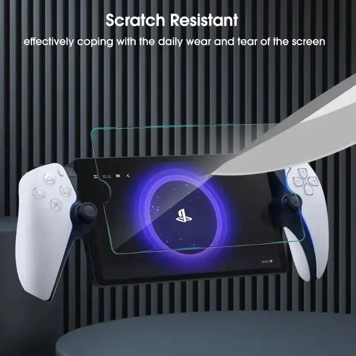 Verre trempé pour Sony PlayStation Portal protecteur d'écran Films de protection transparents anti-rayures