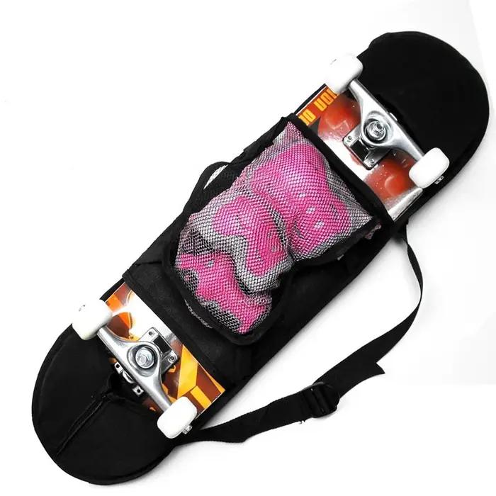 Sac de transport pour skateboard avec sangle réglable housse de rangement pour scooter sac à dos pour homme occasions spéciales