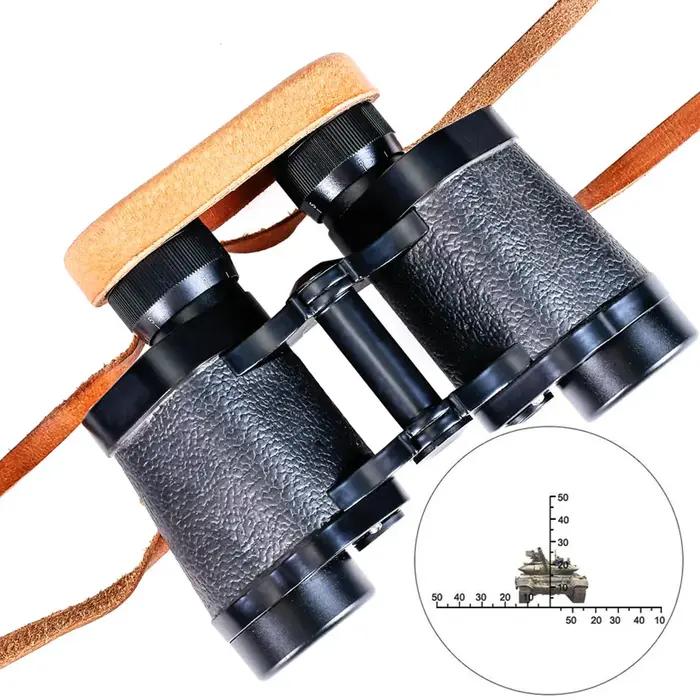 Jumelles 8x30 métal longue portée télémètre laser pour chasse camping télescope puissant
