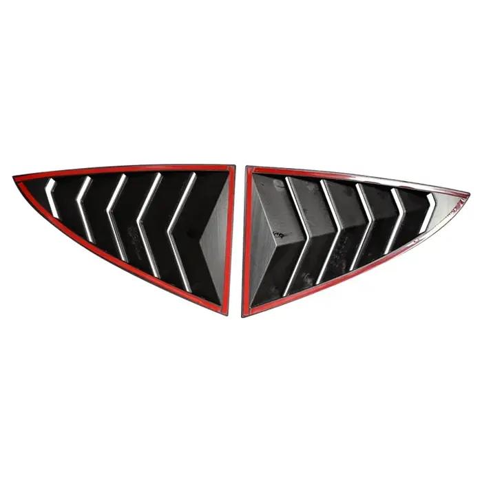 Couvercle de volet de fenêtre arrière de voiture, pour Tesla modèle 3 2017 – 2023, garniture de vent