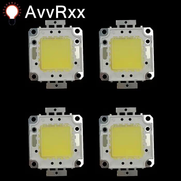 Ampoules LED pour projecteur, 10W 20W 30W 50W 100W, 10 pièces/lot, lampes à Diode pour rétro-éclaira