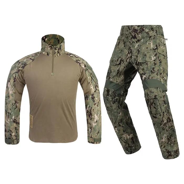 Combinaison tactique Emerson G3 camouflage AOR2 pour chasse et missions extérieures - Tenue professionnelle