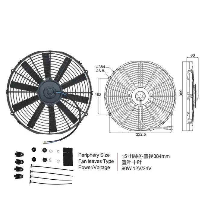 Ventilateur électronique de refroidissement de climatiseur Automobile