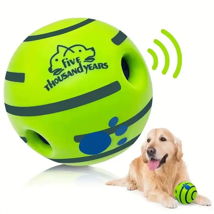 Balle de giggle interactive pour chiens jeu stimulant sonores amusants entraînement mental et physique occasions spéciales