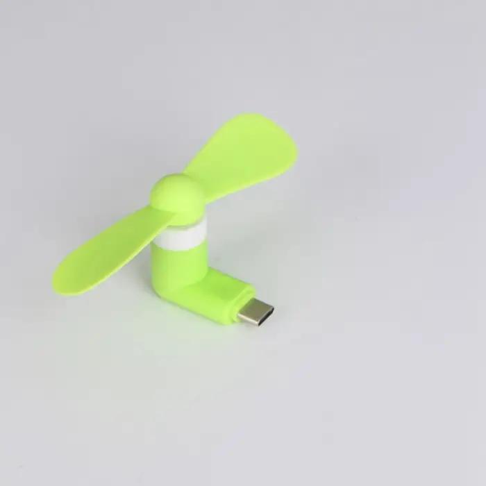 Mini ventilateur portable pour refroidir smartphone chargeur trésor gadget USB pour Type-C usage maison été occasions spéciales