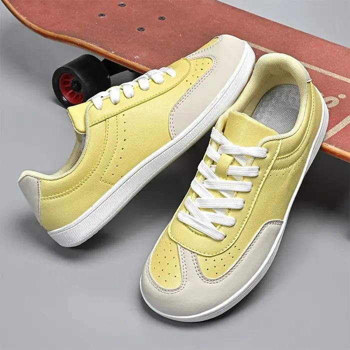 ELUVA chaussures pieds nus pour hommes boîte à bout large zéro goutte baskets minimalistes confortable course marche tenue décontracté chaussures pieds nus