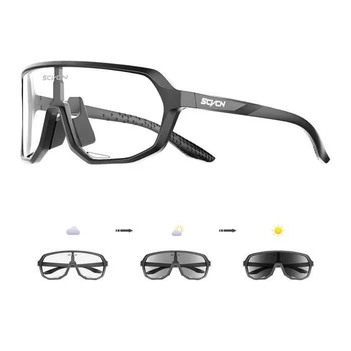 Lunettes de sport SCVCN VTT randonnée chasse polarisées UV400 homme conduite cyclisme