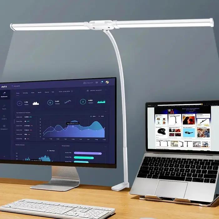 Lampe de bureau LED à Double ou simple tête