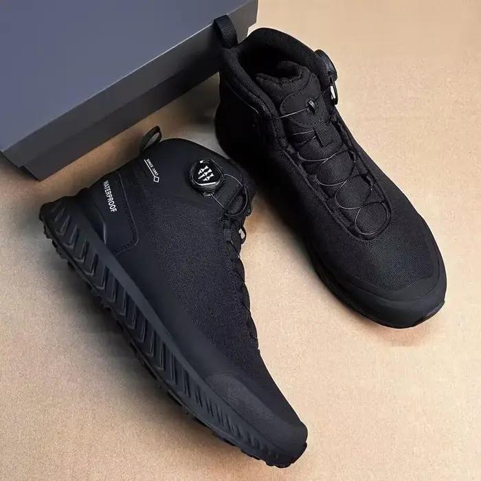 Chaussures de randonnée de marque de créateur, chaussures d'extérieur confortables pour hommes, chaussures de sport antidérapantes, chaussures d'escalade à laçage rapide pour hommes