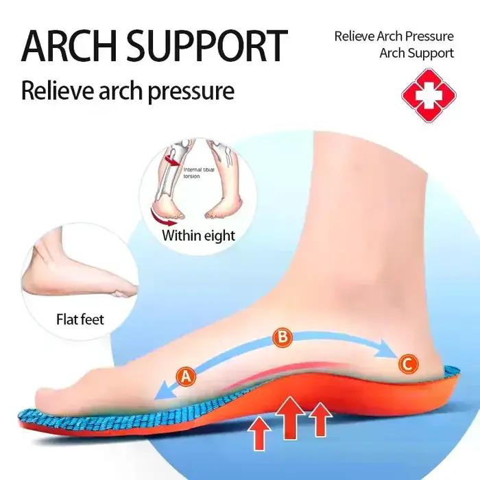 Semelles intérieures orthopédiques mousse EVA pour athlètes, course sans heurt, désodorisation active, confort personnalisé pour homme femme