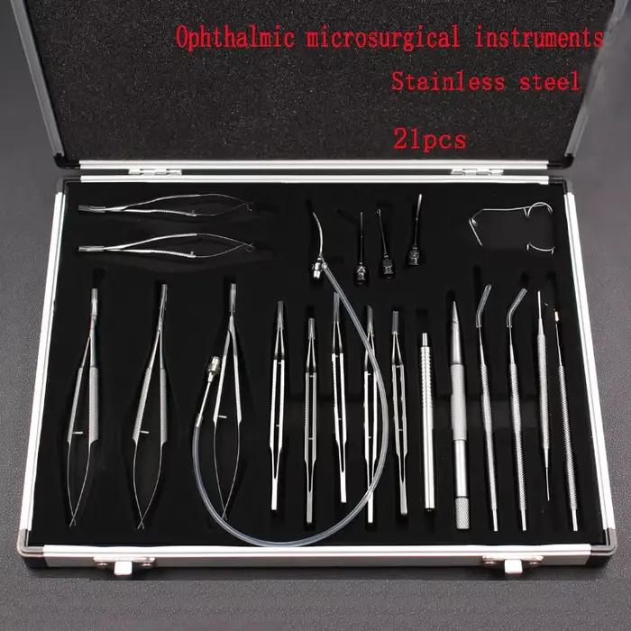 Instruments de micropropormicro-danse, équipement de beauté, outils, paquet de 21 pièces, ciseaux, p