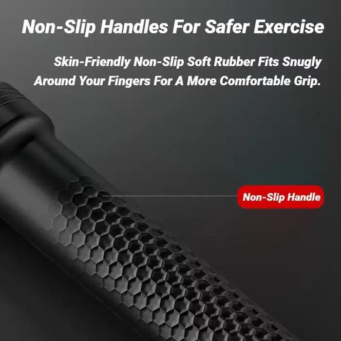 Barre de musculation ergonomique pour fitness