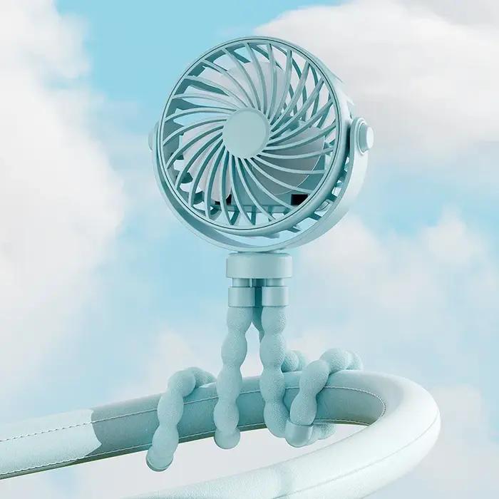 Mini ventilateur portable flexible sur trépied