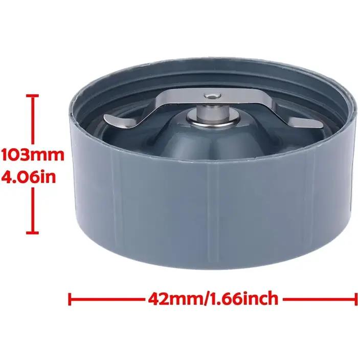Pièce de rechange plate de lame de fraisage compatible avec les mélangeurs de NutriBullet 600W 900W
