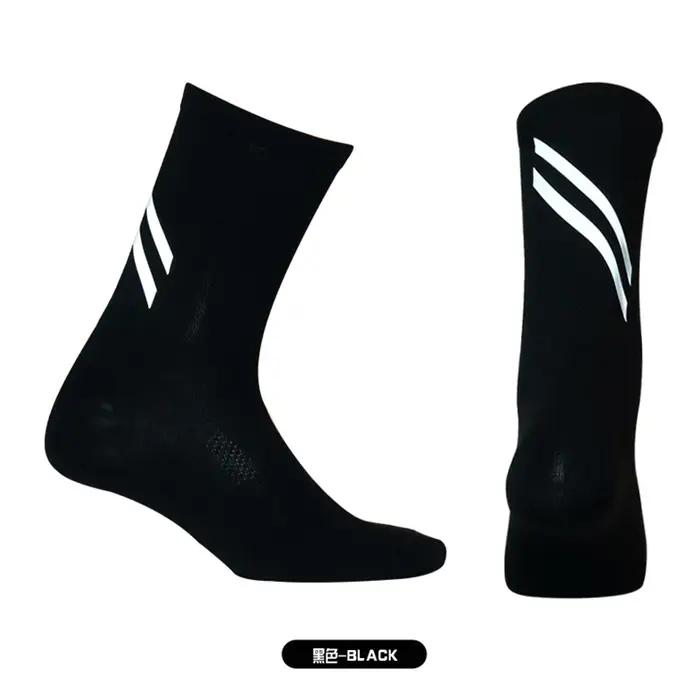 Chaussettes vélo chasse Dh Sports 2024 - Bandes réfléchissantes hautes respirantes montagne