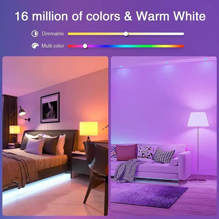 Ewelink WiFi Zigbee ampoule intelligente E27 lampe à LED RGB + WW + CW 18W 15W ampoule fonctionne av