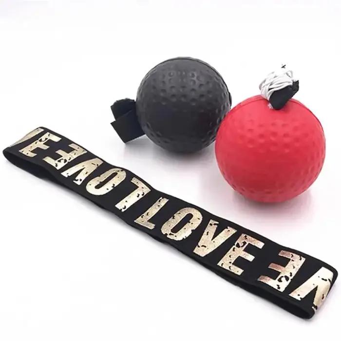 Ballon de vitesse de boxe à fixation frontale en PU