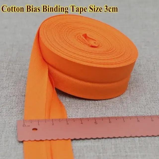 Ruban de liaison biais en coton uni pour bricolage et couture artisanale vêtements et décoration intérieure occasions spéciales
