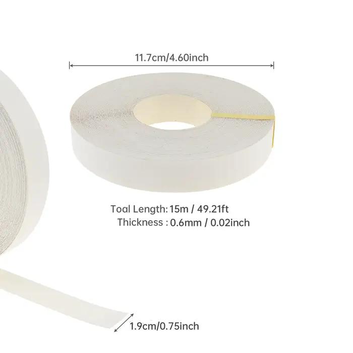 Bande de chant en mélamine adhésive thermofusible de 15m pour table/armoire en contreplaqué avec deux couleurs en option