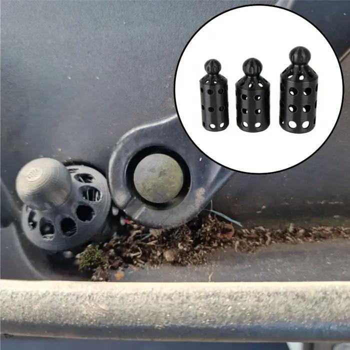 Kit de protection de drain de capot de voiture 3 pièces pour Fiat Ducato