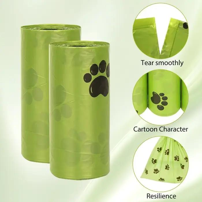 Sacs de merde de chien biodégradables EPI avec distributeur