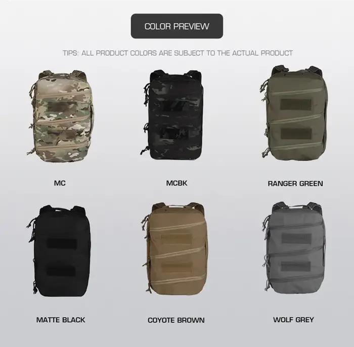 Sac à dos médical tactique DELTA haute capacité pour chasse survie équipement d'urgence