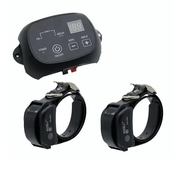 Pour 2 chiens clôture électrique statique complète pour chien