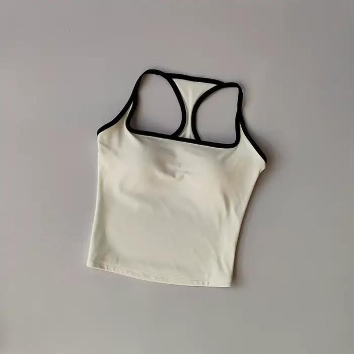 Gilet de sport et de Fitness avec coussin de poitrine