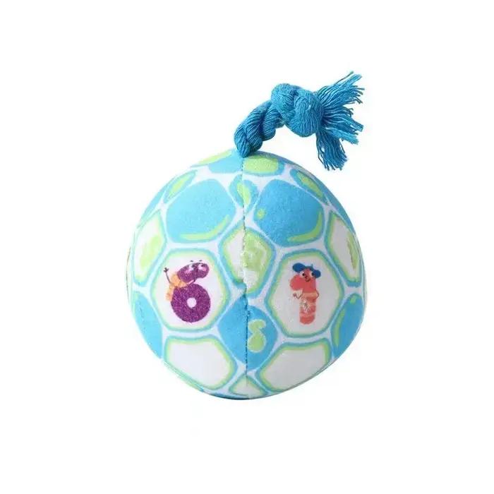 Jouet en peluche résistant aux morsures avec nœud de corde et cloche pour chiens grandes races activités extérieures intérieures occasions spéciales