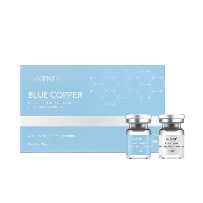 Poudre lyophilisée au peptide de cuivre bleu – Anti-âge et réparation de la peau – Pureté 99%