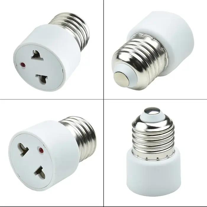 Base de lampe E27, prise US/EU, support d'ampoule, adaptateur de Base d'ampoule, convertisseur de do