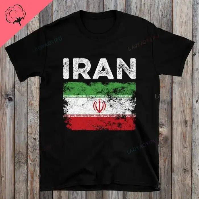T-shirt graphique iranien Feel DistMurcia pour homme