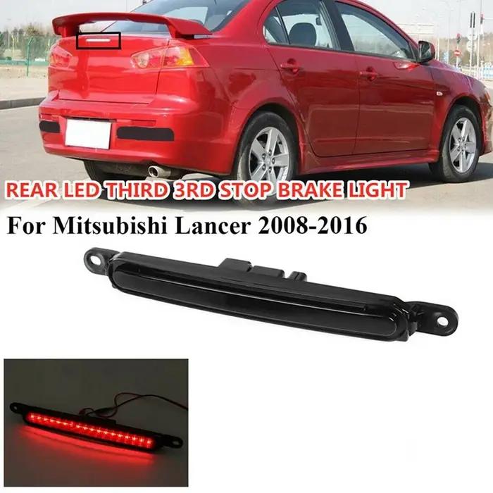 3ème feu de Stop LED pour Mitsubishi Lancer Sedan EVO 2008 – 2016, support arrière pour coffre