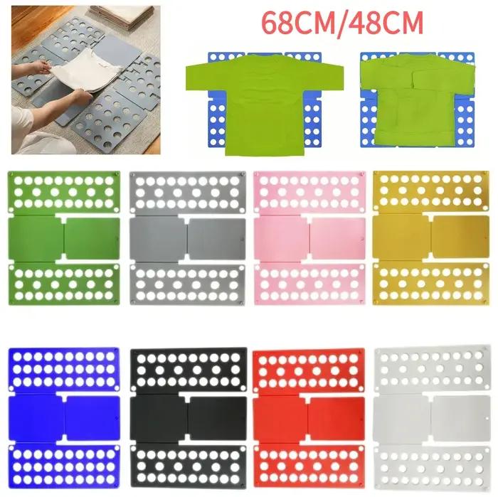 Planche à vêtements pliante en plastique pour rangement et organisation pratique à domicile pour vêtements pliés et présentation élégante des vêtements des enfants et des adultes occasions spéciales