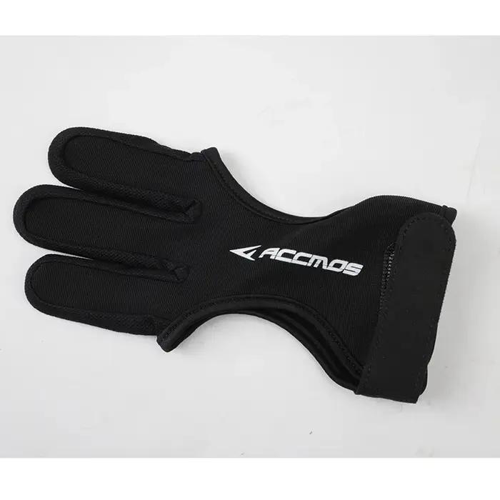 Gant de protection main 3 doigts taille S à XL pour archerie et sports outdoor