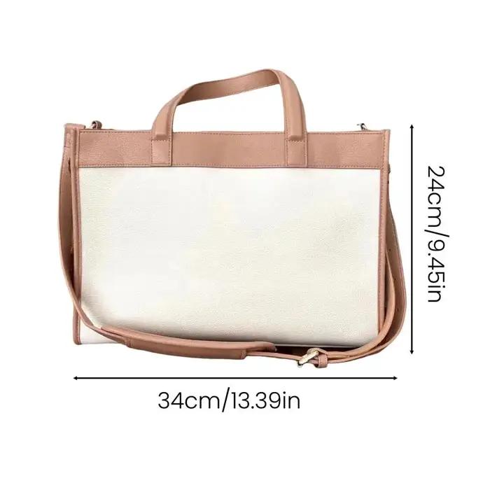 Sac de transport pour petits chiens ou chats en cuir souple avec fenêtre de vision et clip de laisse pour déplacements sûrs et élégants