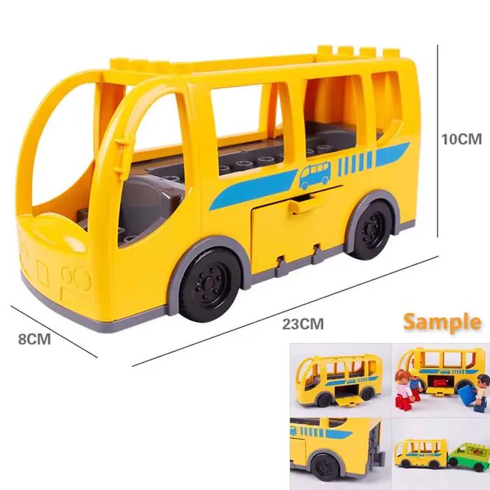 Blocs de construction en plastique ABS pour enfants de 3 à 12 ans compatibles avec Duplo pour stimuler l'imagination et la créativité occasions spéciales jouets constructifs