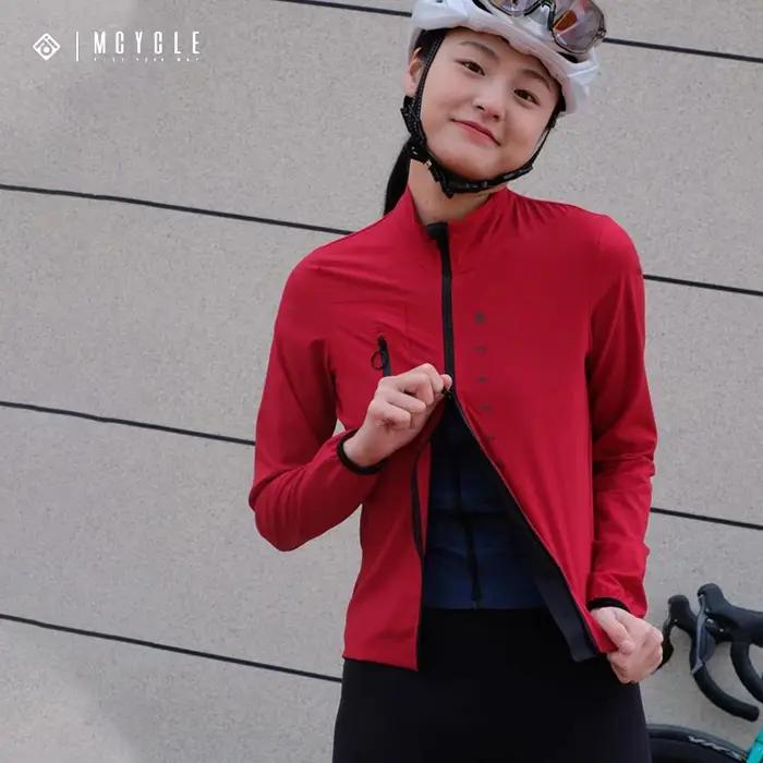 Veste de Cyclisme Mcycle pour Femmes et Hommes, Maillot de Cyclisme Coupe-Vent Séchage Rapide pour Adultes Occasions Spéciales