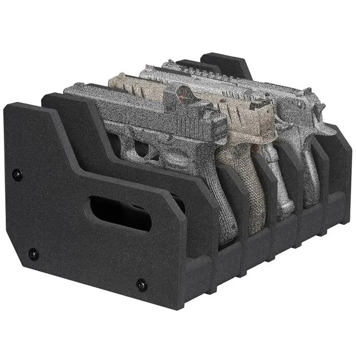 Support de pistolet en mousse à 4/6 fentes